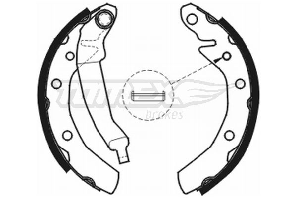 TOMEX BRAKES Jarrukenkäsarja TX 20-31